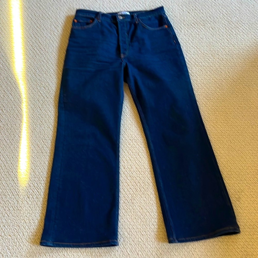 Re done ultra stretch jeans